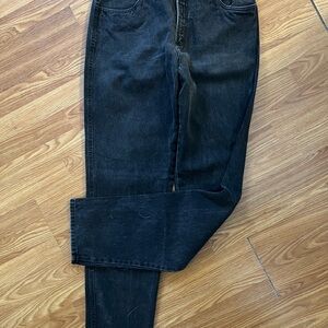 Rockies Black High-Rise Jeans - Slim Straight Leg
